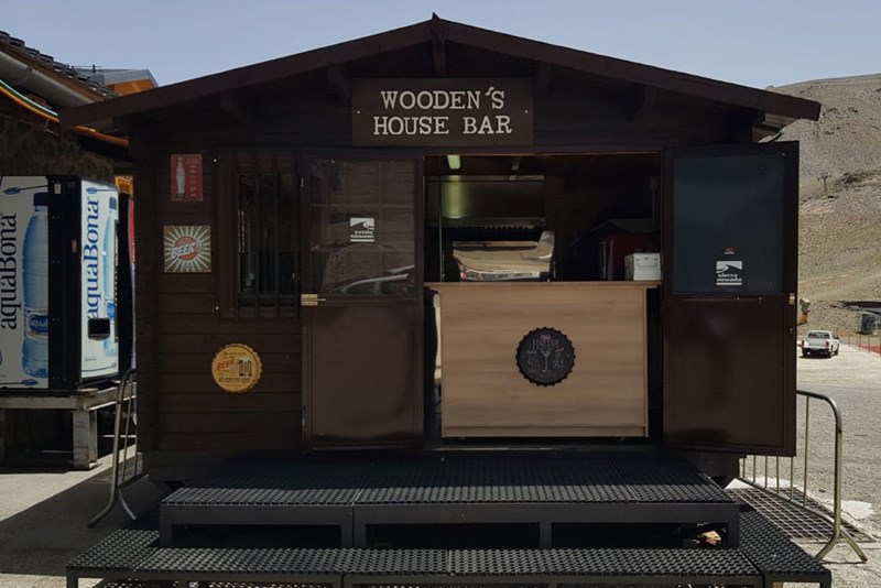 Caseta Madera Woodens Bar