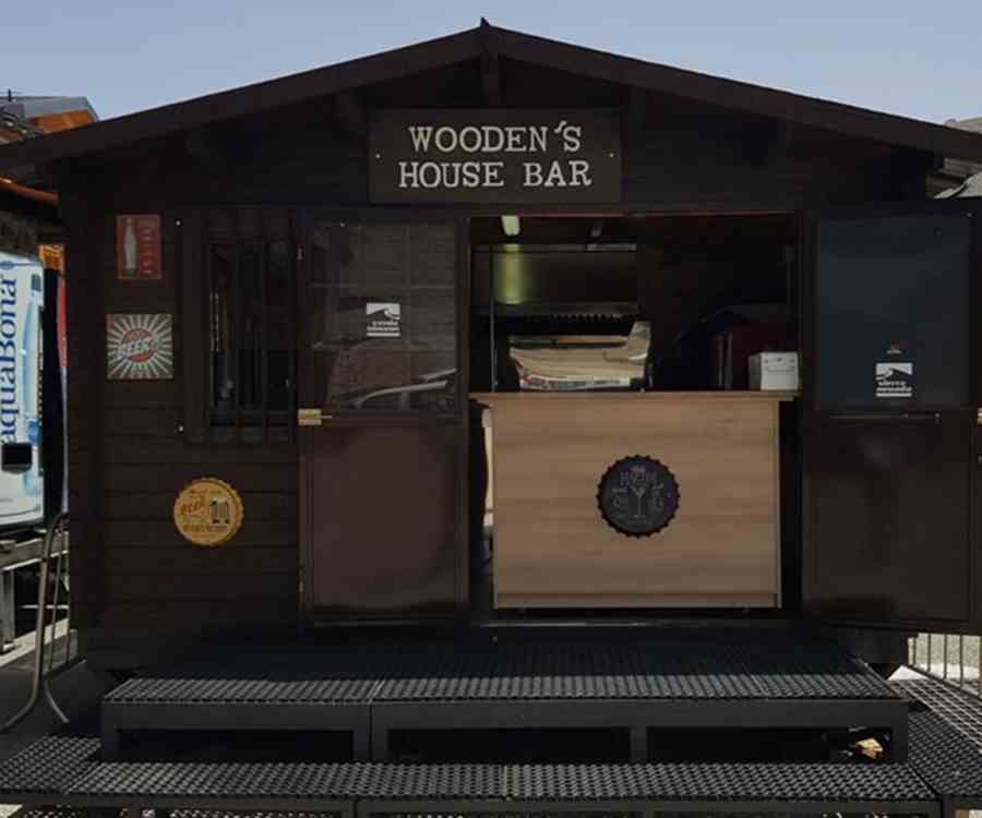Caseta Madera Woodens Bar