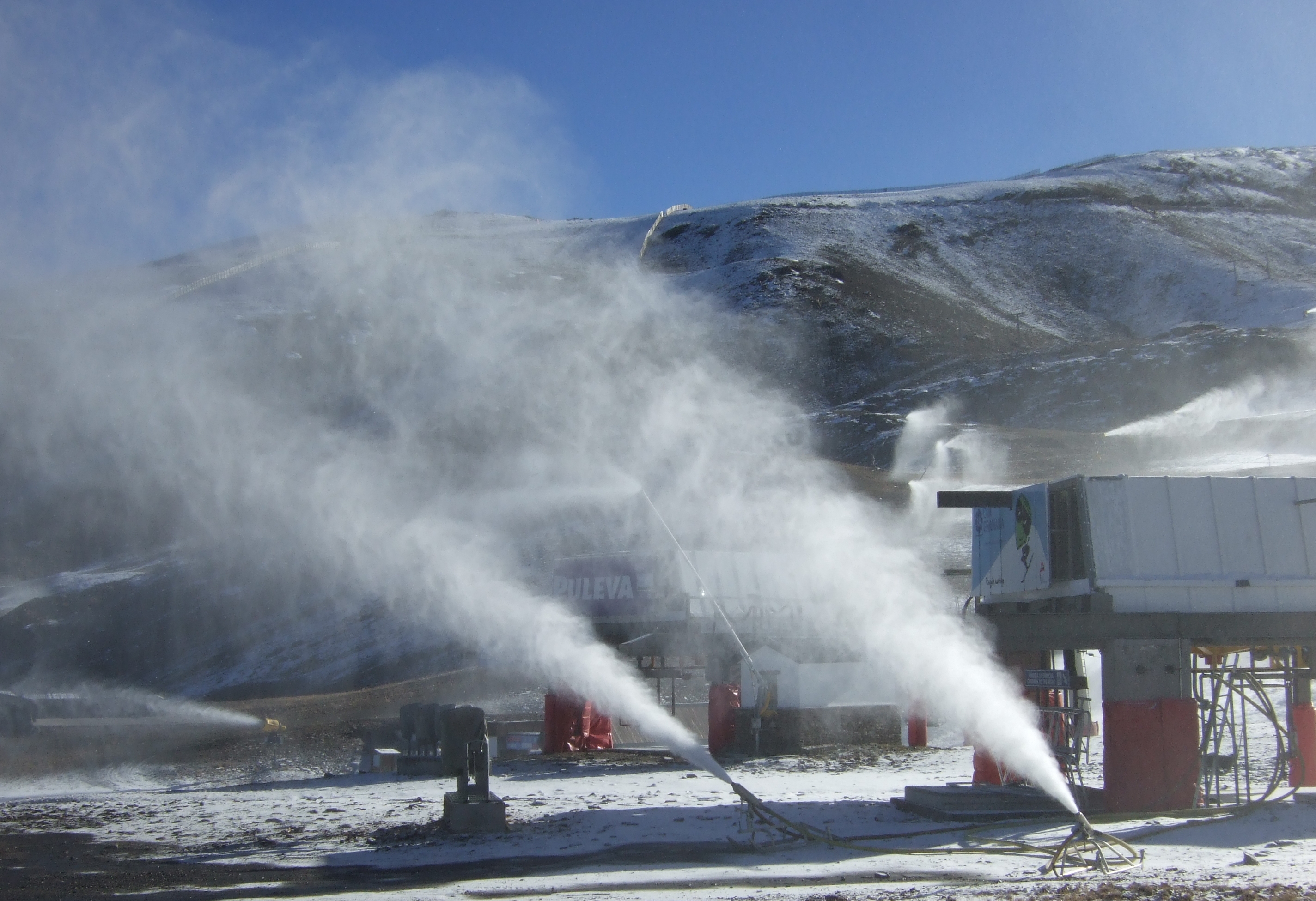 CAÑÓN DE ALTA PRESIÓN DE MEZCLA AIRE AGUA INTERNA