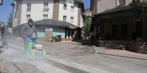 La última fase de reforma de la Plaza de Andalucía, en marcha