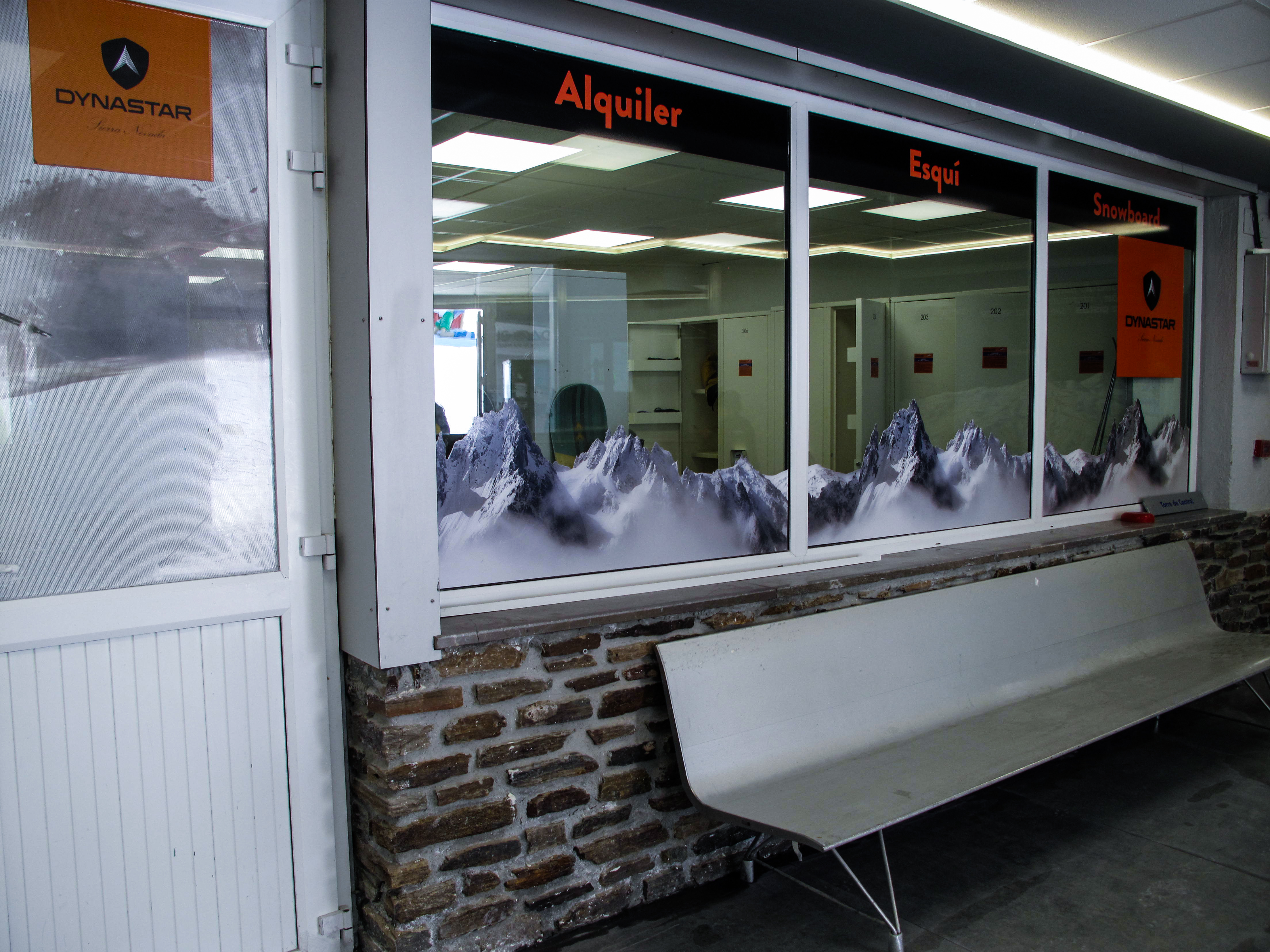 Tienda alquiler de esquí