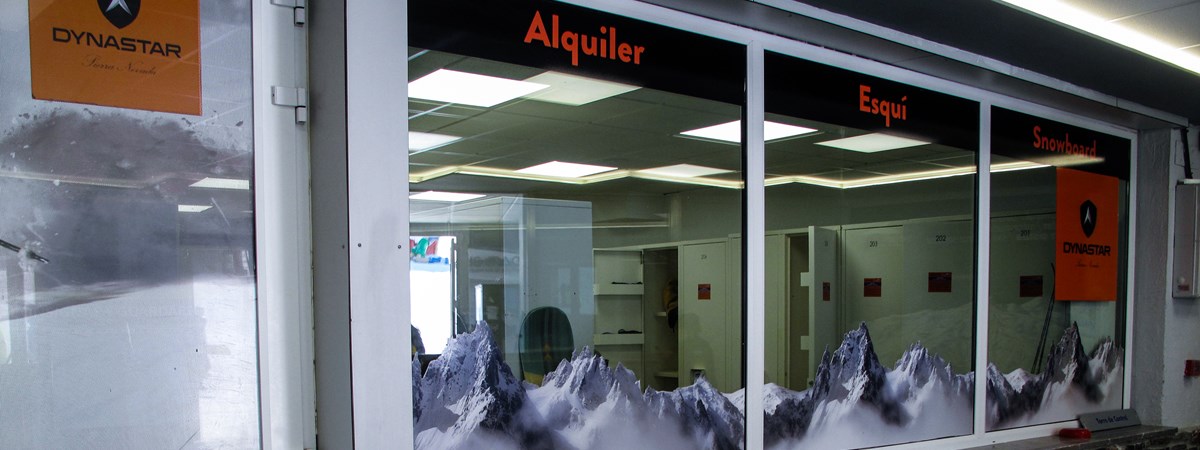 Tienda alquiler de esquí