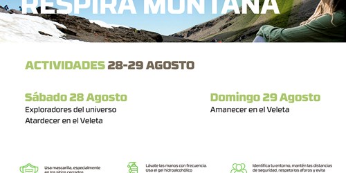 Actividades fin de semana 28-29 de agosto