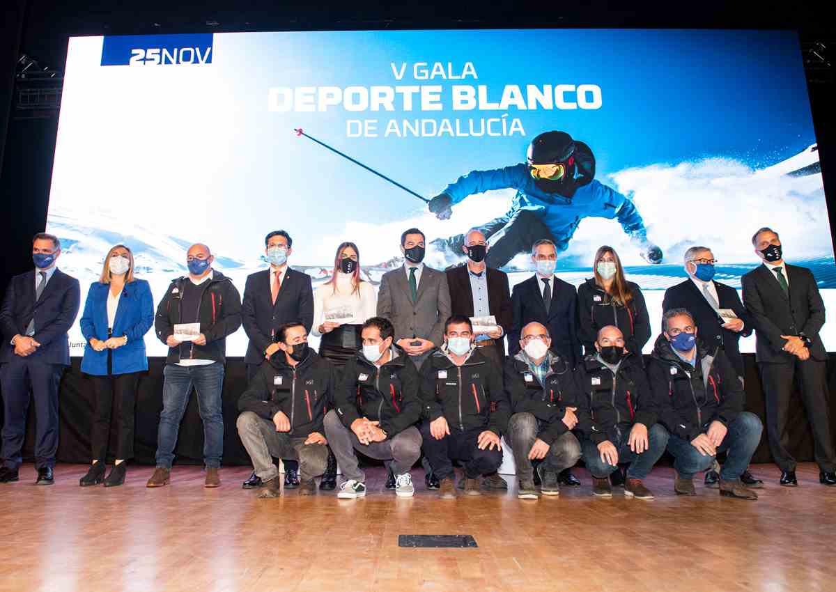 Premiados Gala del Deporte Blanco de Andalucía