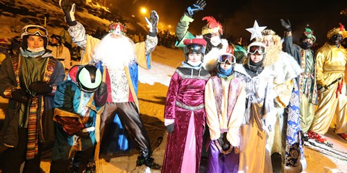 Los Reyes llegan a Sierra Nevada