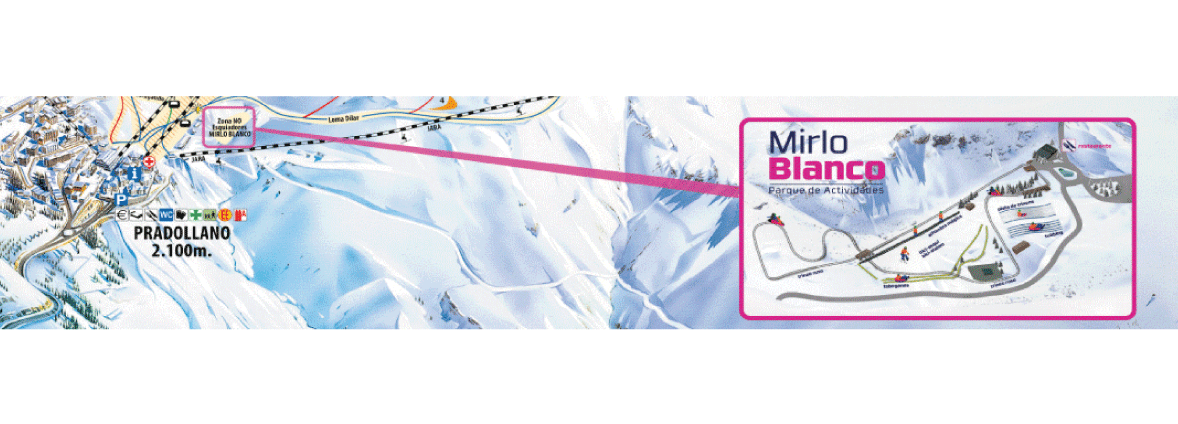 Plano Mirlo Blanco Zonas