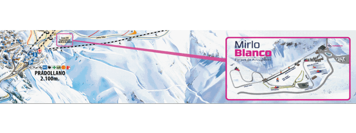 Plano Mirlo Blanco Zonas