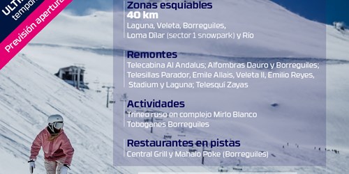Sierra Nevada mantendrá 40 kilómetros para la última semana de la temporada 21/22