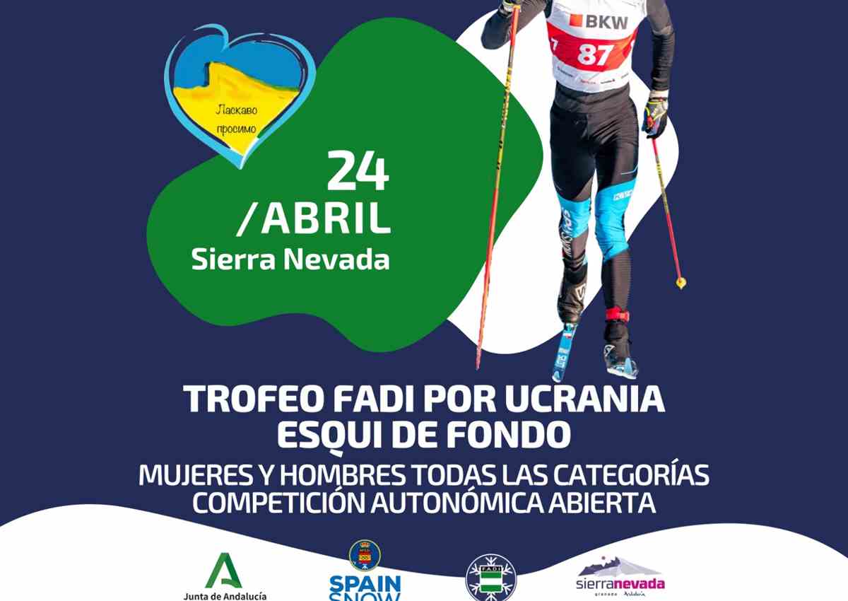 Sierra Nevada closes its sport calendar with a cross-country skiing event for Ukraine
