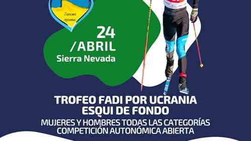 Sierra Nevada closes its sport calendar with a cross-country skiing event for Ukraine
