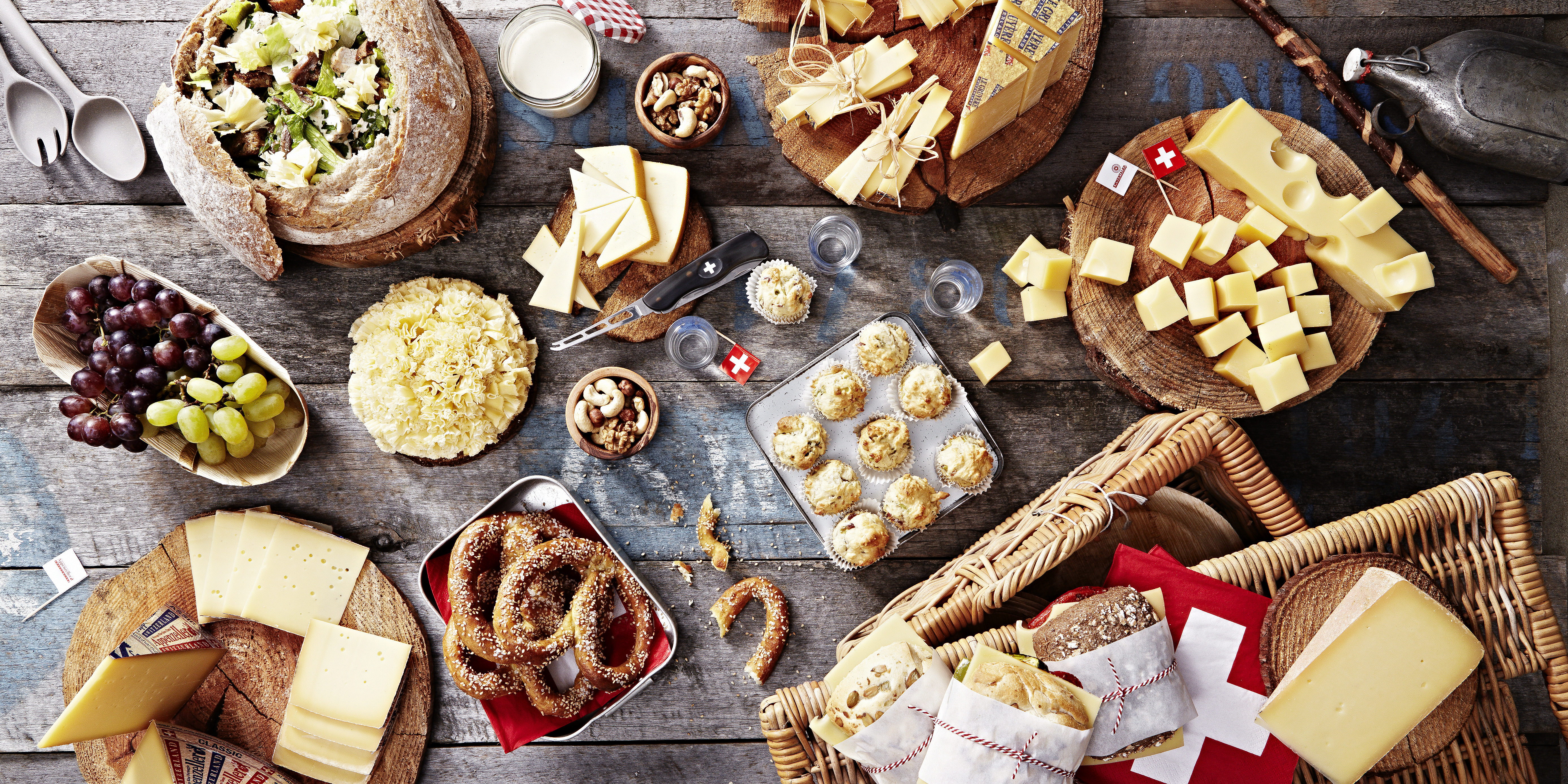 Surtido Quesosde Suiza